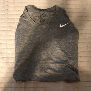 Nike Pro DRI-FIT grey T-shirt